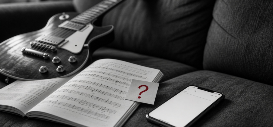 Quem não pergunta por vergonha acumula buraco na guitarra — e acha que é falta de dom